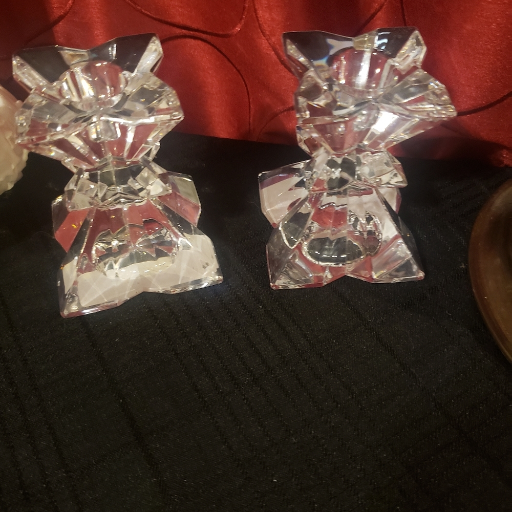 Crystal Candle Holder ( Mikasa)